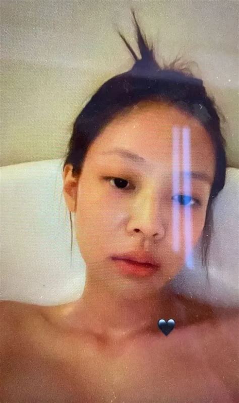 jennie kim bathtub|Were Jennies photos leaked from her private。